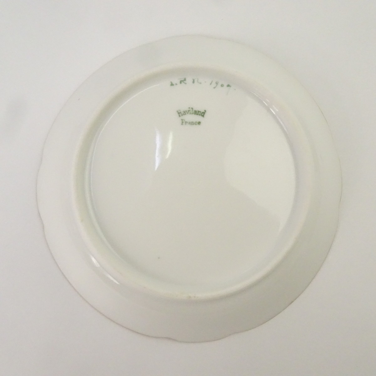 アビランド ティーカップ＆ソーサー 薔薇柄