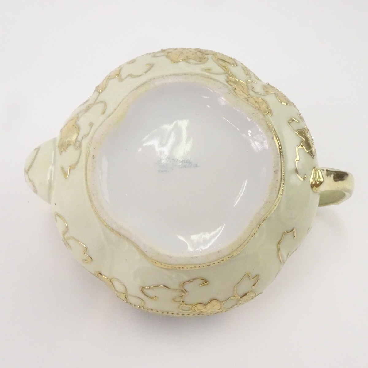 ノリタケ アンティーク ティーカップ ポット セット オールドノリタケ 金彩 薔薇