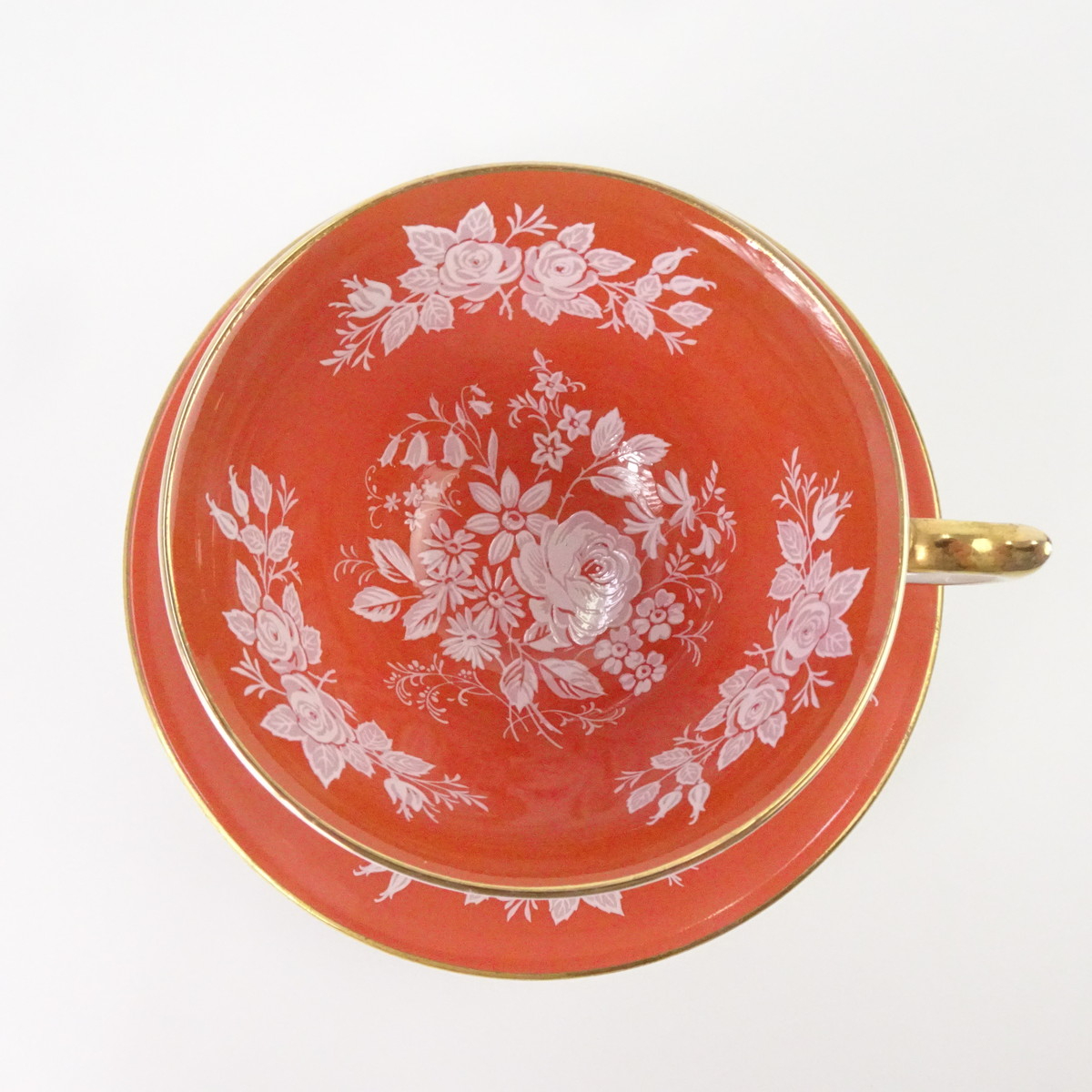 エインズレイ ヴィンテージ ティーカップ バラ 薔薇 カップ＆ソーサー