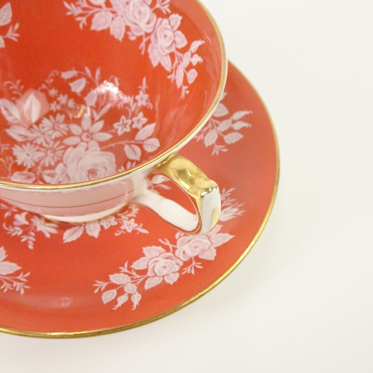 エインズレイ ヴィンテージ ティーカップ バラ 薔薇 カップ＆ソーサー