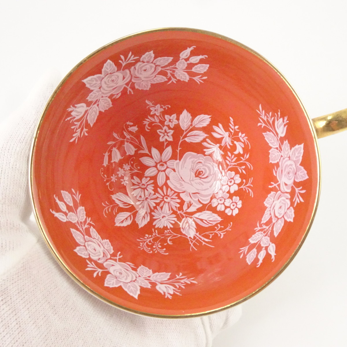 エインズレイ ヴィンテージ ティーカップ バラ 薔薇 カップ＆ソーサー