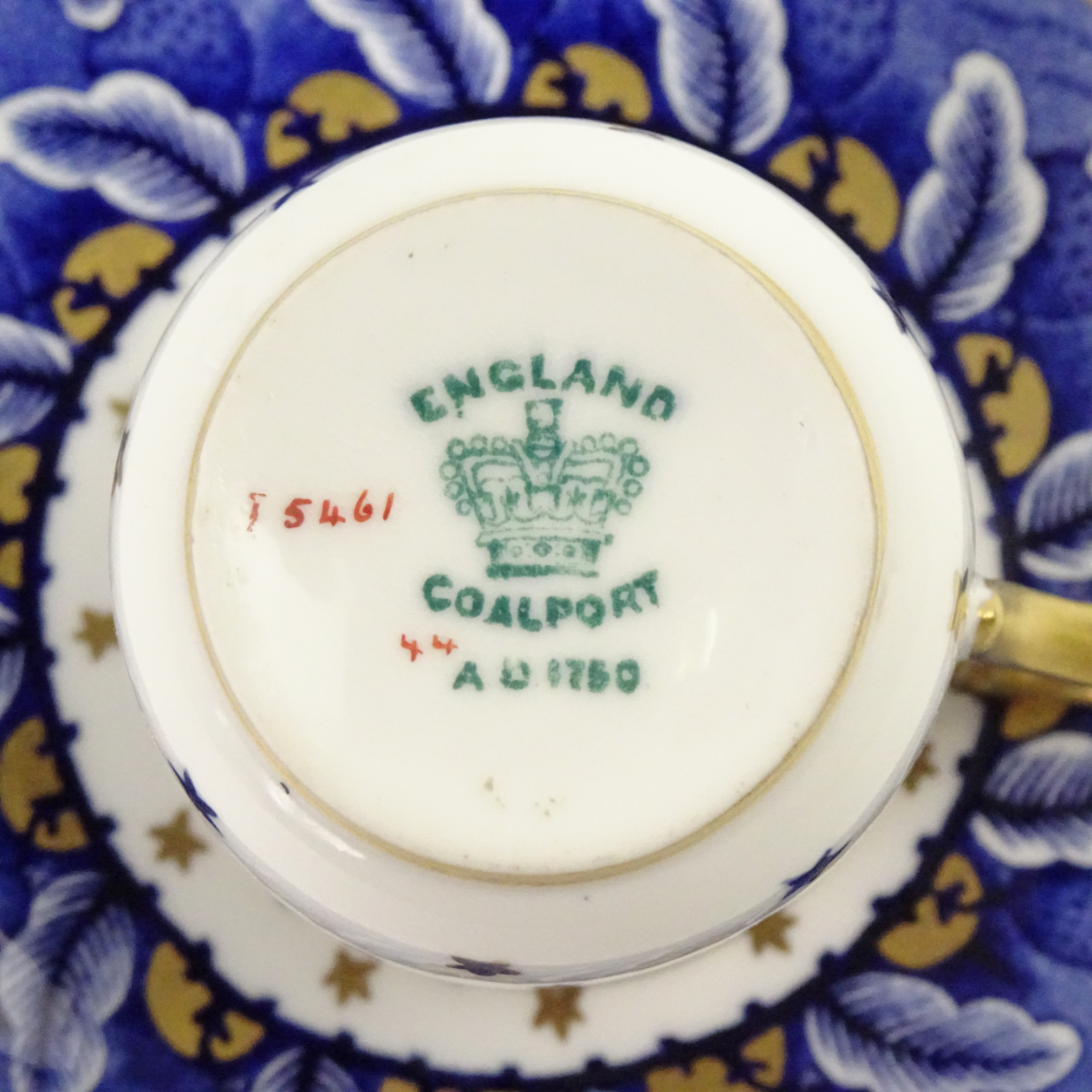 Coalport コールポート 英国 デミタスカップ&ソーサー 梟 Coalport コールポート 英国 デミタスカップ&ソーサー 梟