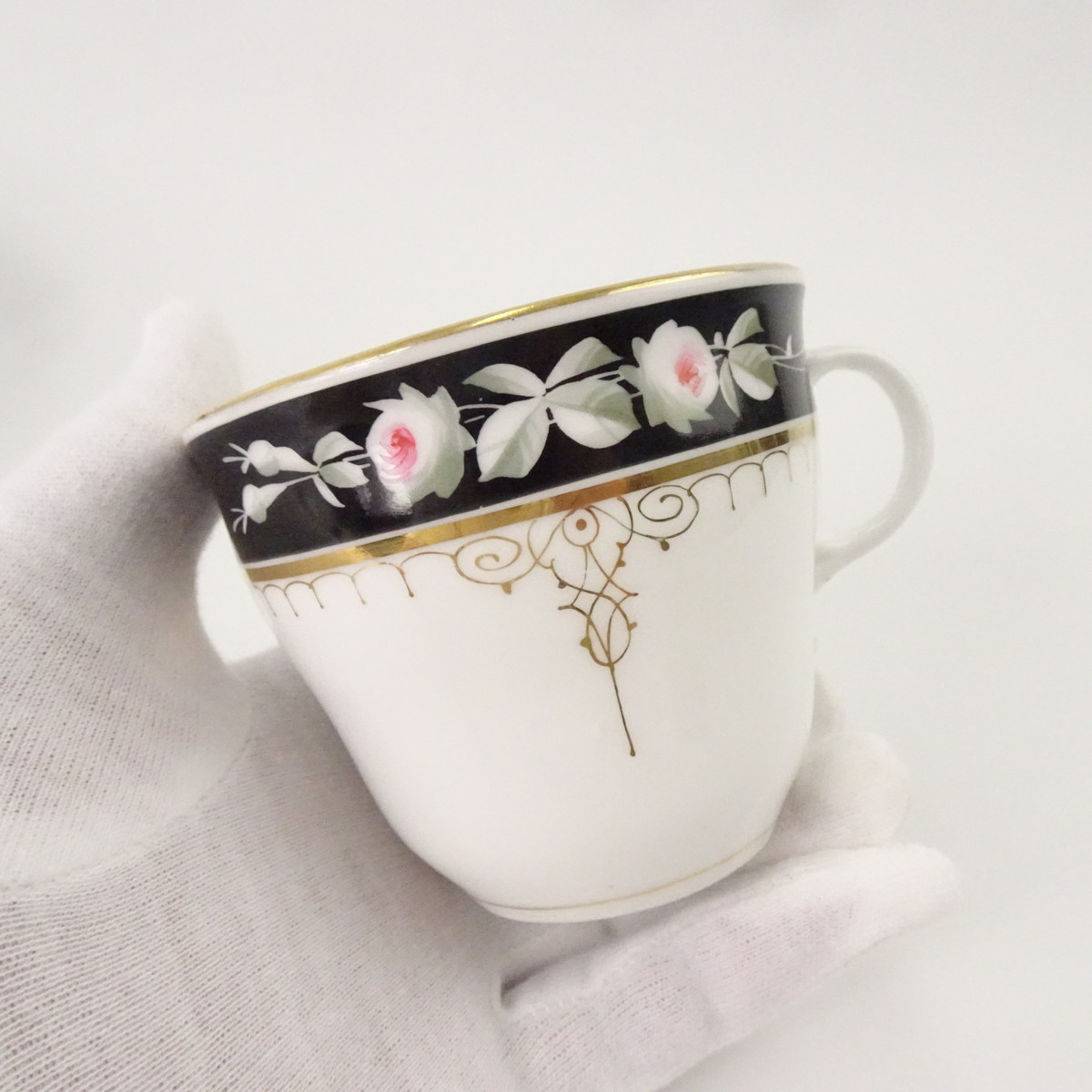 ドイツ製 CT アンティーク ポット カップ＆ソーサー セット