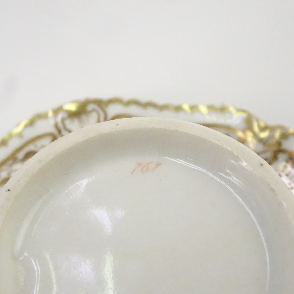 アンティーク シノワズリ カップ＆ソーサー