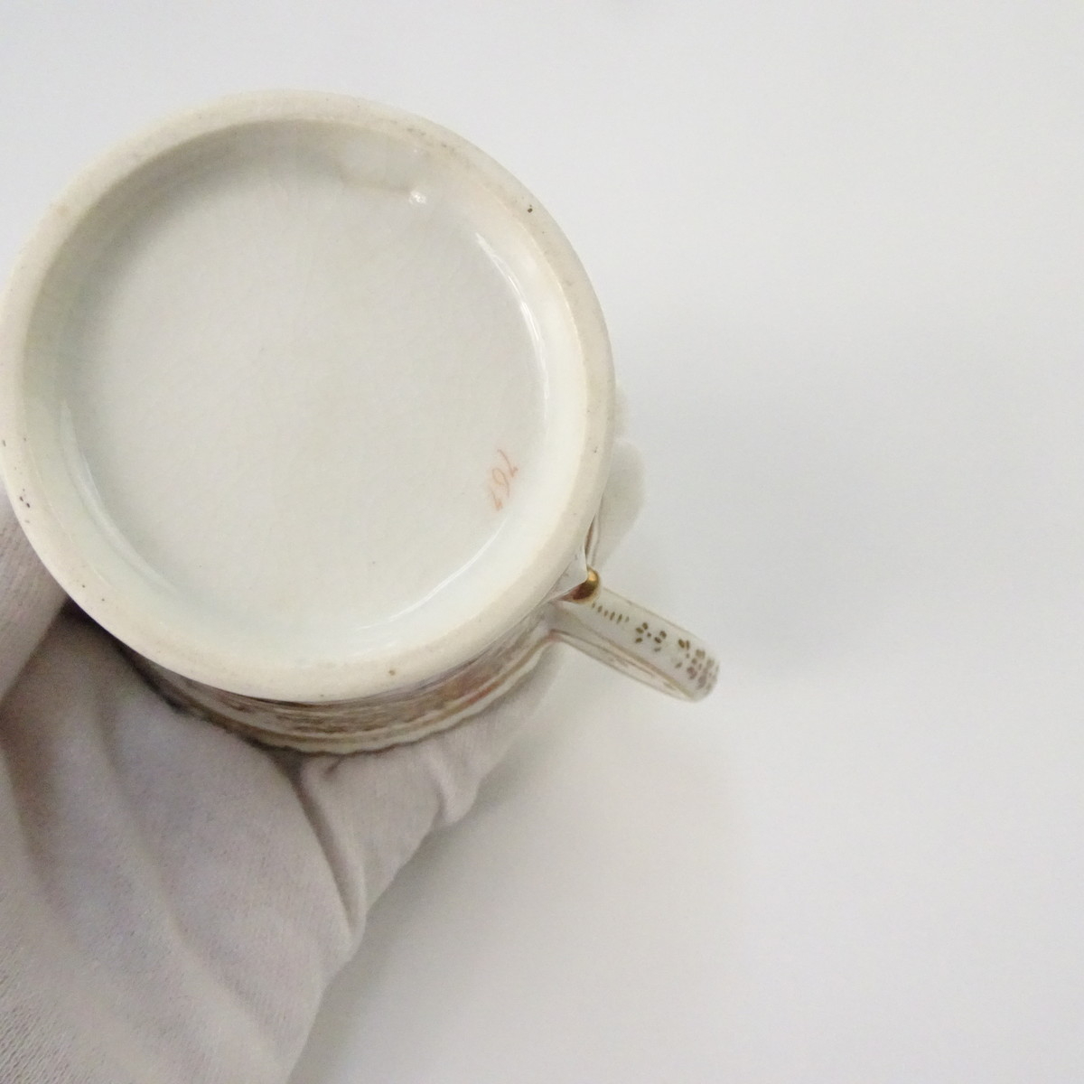 アンティーク シノワズリ カップ＆ソーサー