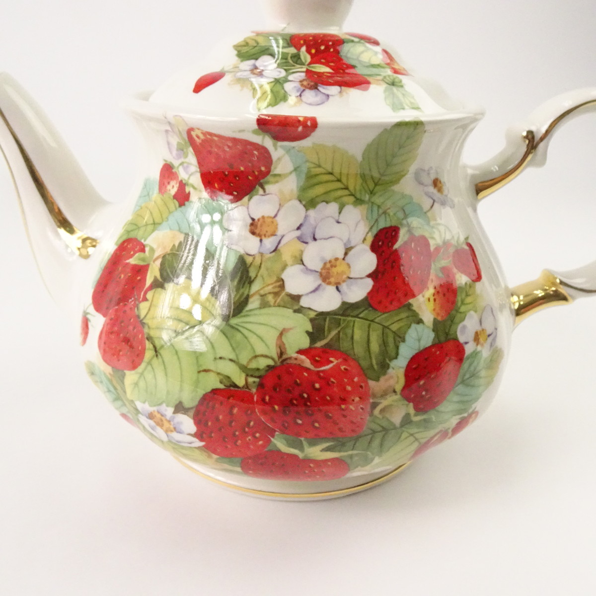 英国製 ストロベリー ティーポット windsor teapot strawberry