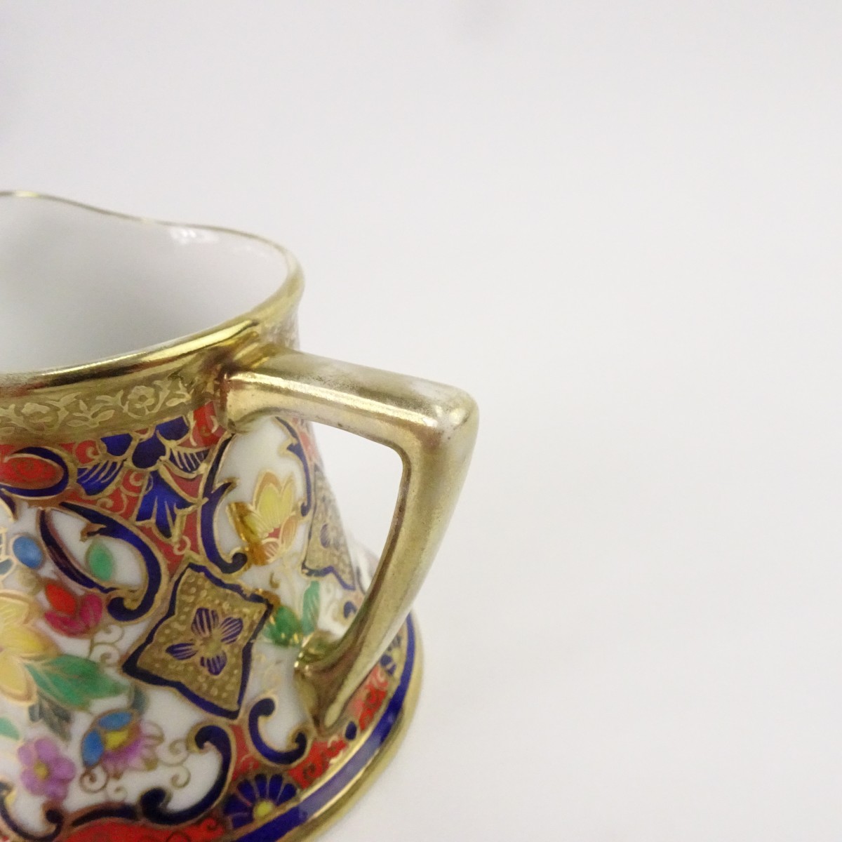 オールドノリタケ 金彩 デミタスカップ アンドソーサー ポット クリーマー デミタスカップ  マルキ印