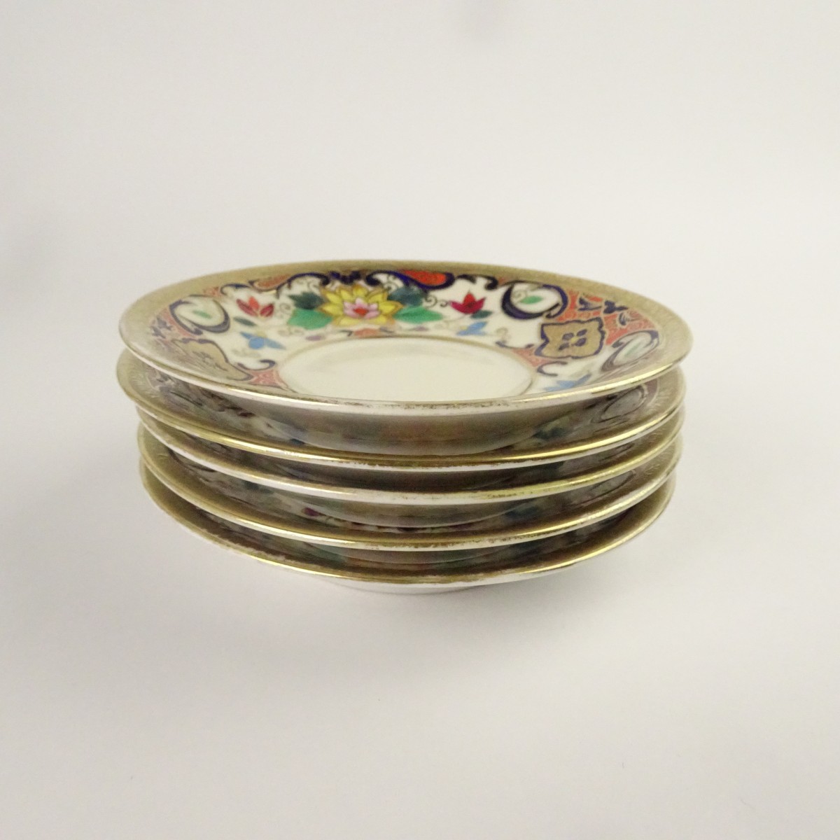 オールドノリタケ 金彩 デミタスカップ アンドソーサー ポット クリーマー デミタスカップ  マルキ印